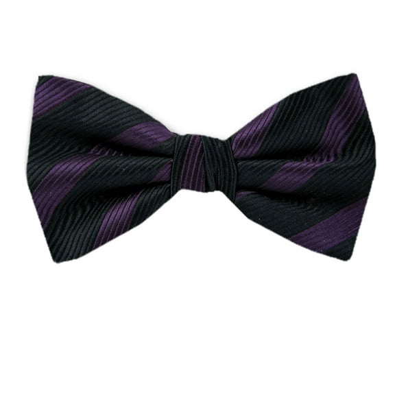 Men's Black Silk Self Tie Bowtie Tie Yourself Bow Ties