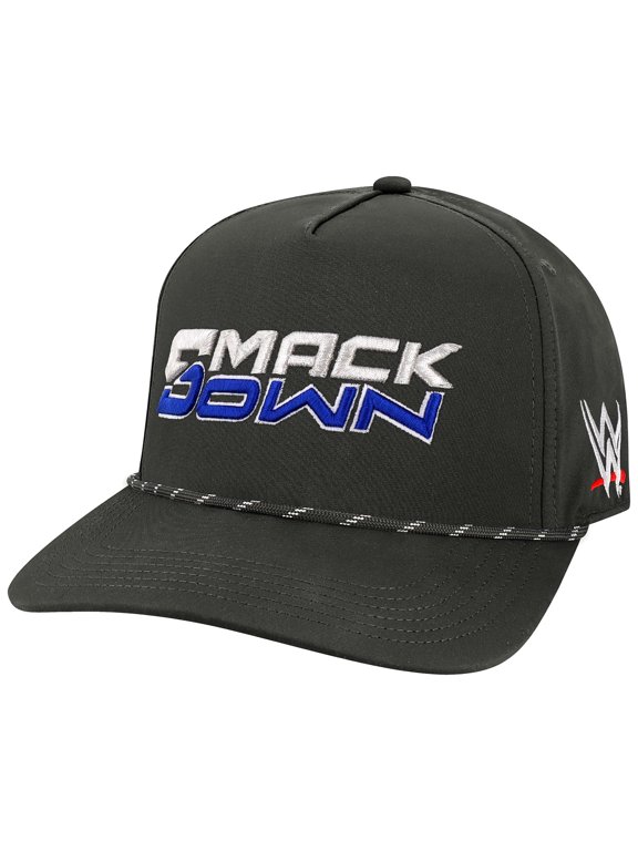 Men's Black SmackDown Caddy Snapback Hat