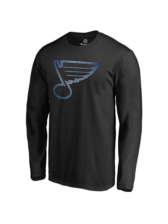 Men's Black St. Louis Blues Pond Hockey Long Sleeve T-Shirt