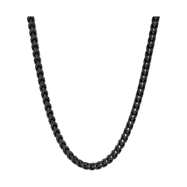 Franco Chain Necklace Stainless Steel 24