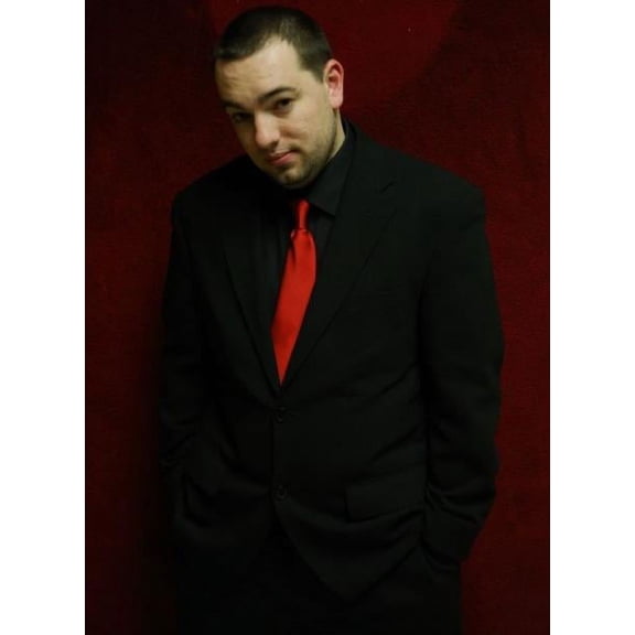 Men's Black Suit White Shirt Red Tie Combination Package Combo ~ Combination Deal