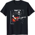 thumbnail image 1 of Men's Black T-Shirt with Acoustic Graphic and 'Trece' Text Design, 1 of 5
