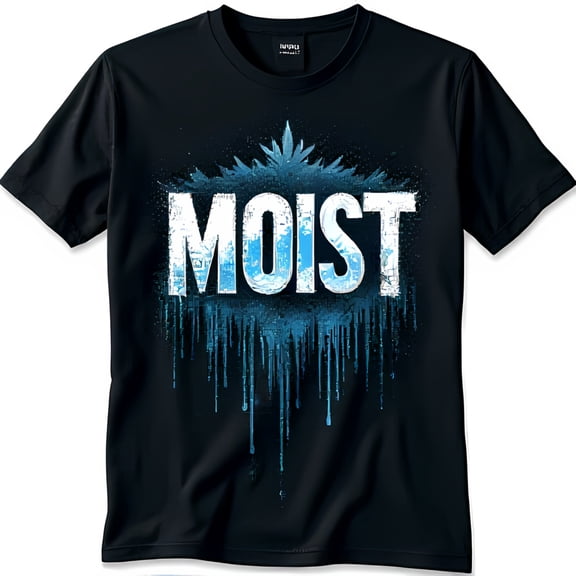 Men's Black T-Shirt with Graphic Print & Design