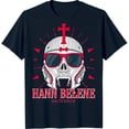 thumbnail image 1 of Men's Black T-Shirt with Screaming Sunglasses, 1 of 5