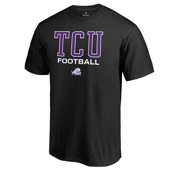 Men's Black TCU Horned Frogs Team Unity Football T-Shirt