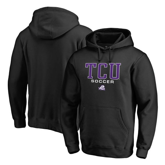 Men's Black TCU Horned Frogs Team Unity Soccer Pullover Hoodie