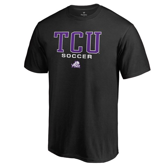 Men's Black TCU Horned Frogs Team Unity Soccer T-Shirt