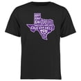 thumbnail image 1 of Men's Black TCU Horned Frogs Who Wah T-Shirt, 1 of 2