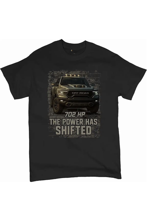 Men's Black Tactical Off-Road 4x4 Truck Graphic T-Shirt