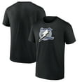 thumbnail image 1 of Men's  Black Tampa Bay Lightning Primary Logo T-Shirt, 1 of 3