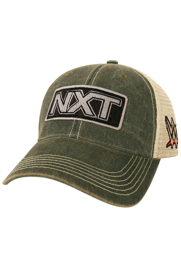 Men's Black/Tan NXT Canvas Patch Old Favorite Trucker Snapback Hat