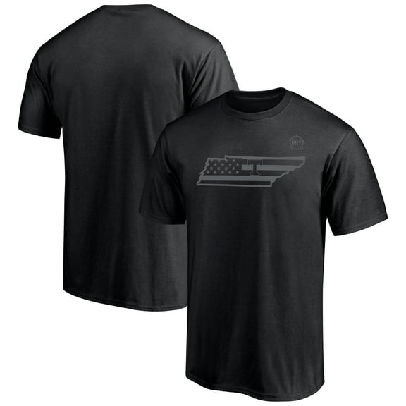 Men's Black Tennessee Volunteers Midnight T-Shirt