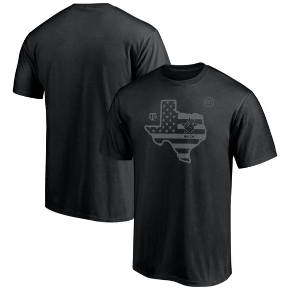 Men's Black Texas A&M Aggies Midnight T-Shirt