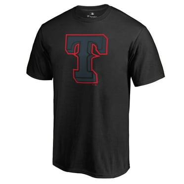Men's Black Texas Rangers Taylor T-Shirt