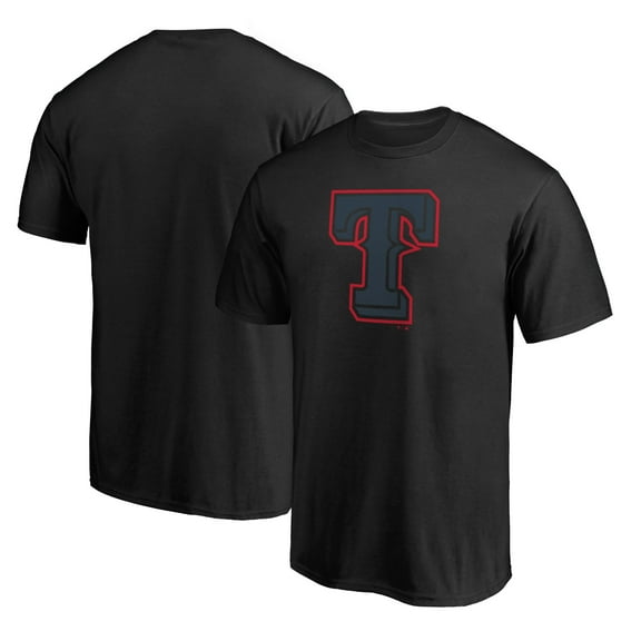 Men's Black Texas Rangers Taylor T-Shirt