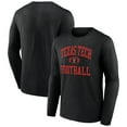 thumbnail image 1 of Men's Black Texas Tech Red Raiders First Sprint Team Long Sleeve T-Shirt, 1 of 3