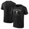 thumbnail image 1 of Men's Black Texas Tech Red Raiders OHT Military Appreciation Stencil Stacked T-Shirt, 1 of 4