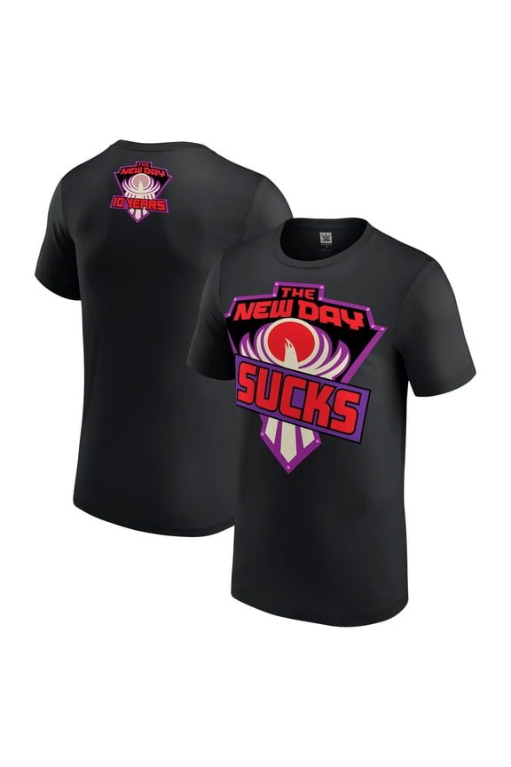 Men's Black The New Day Sucks T-Shirt