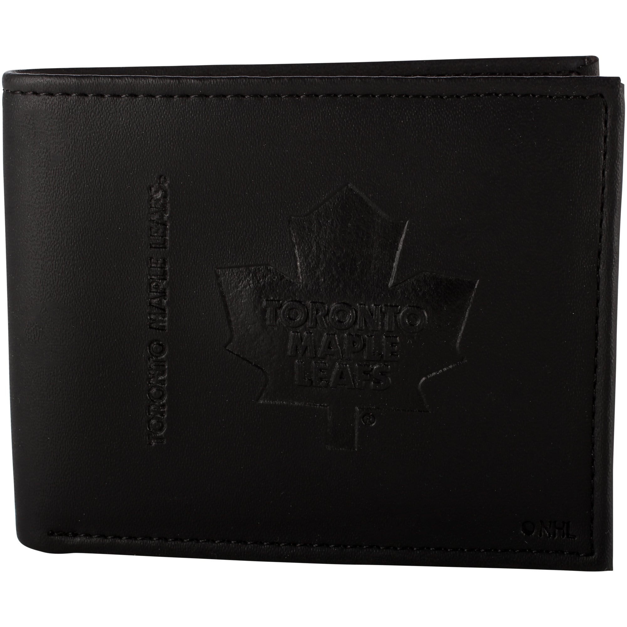 Men's Black Toronto Maple Leafs Hybrid BiFold Wallet