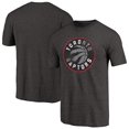 thumbnail image 1 of Men's Black Toronto Raptors Distressed Logo Tri-Blend T-Shirt, 1 of 3