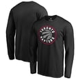 thumbnail image 1 of Men's Black Toronto Raptors Primary Logo Long Sleeve T-Shirt, 1 of 3