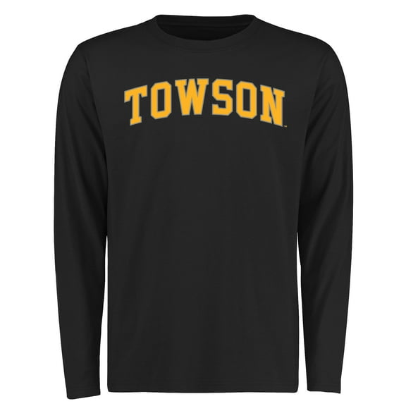 Men's Black Towson Tigers Everyday Long Sleeve T-Shirt