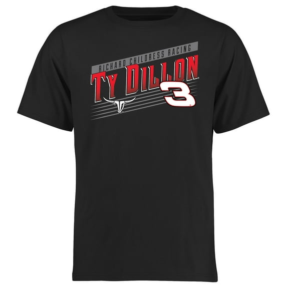 Men's Black Ty Dillon Crank Shaft T-Shirt