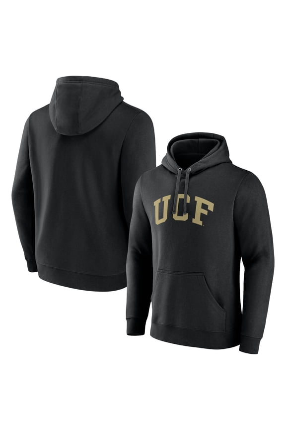 Men's Black UCF Knights Basic Arch Pullover Hoodie