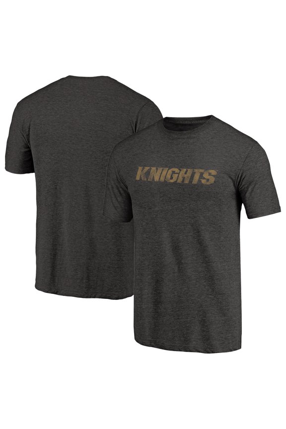 Men's Black UCF Knights Classic Wordmark Tri-Blend T-Shirt