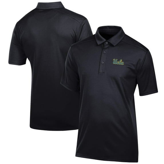 Men's Black UCLA Bruins Classic Jacquard Polo