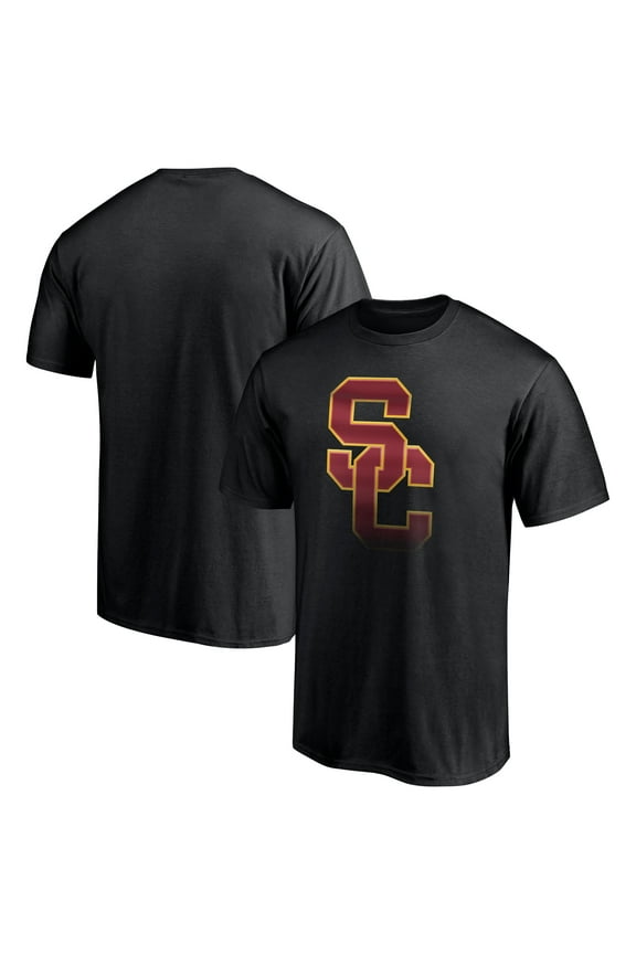 Men's  Black USC Trojans Midnight Mascot T-Shirt