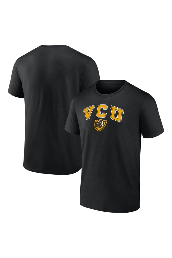 Men's Black VCU Rams Campus Team T-Shirt
