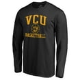 thumbnail image 1 of Men's Black VCU Rams In Bounds Long Sleeve T-Shirt, 1 of 3