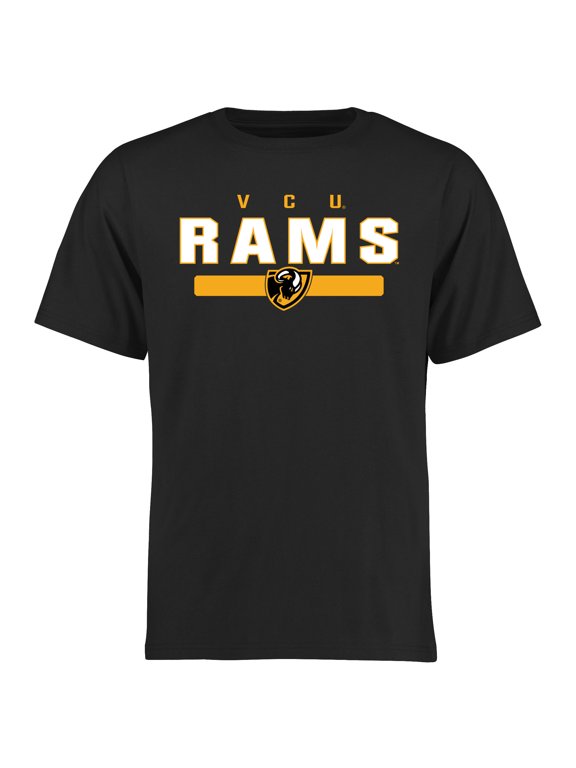 Men's Black VCU Rams Team Strong T-Shirt