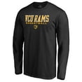 thumbnail image 1 of Men's Black VCU Rams Team Unity Basketball Long Sleeve T-Shirt, 1 of 3
