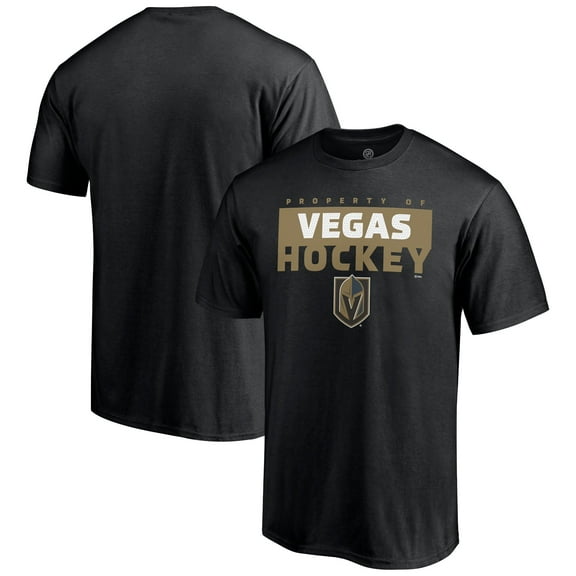 Men's Black Vegas Golden Knights Gain Ground T-Shirt