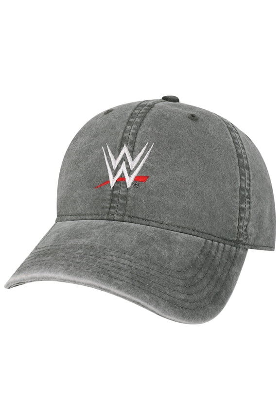Men's Black WWE Logo Cinder Adjustable Hat