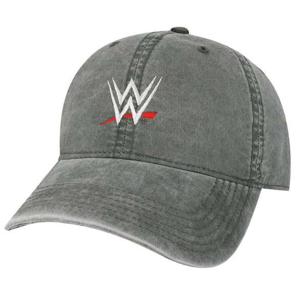 Men's Black WWE Logo Cinder Adjustable Hat