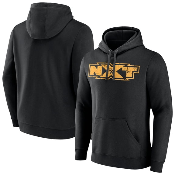 Men's Black WWE NXT Old School Logo Pullover Hoodie