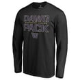 thumbnail image 1 of Men's Black Washington Huskies Hometown Collection Dawg Pack Long Sleeve T-Shirt, 1 of 3