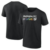 Men's Black Washington Nationals City Pride T-Shirt