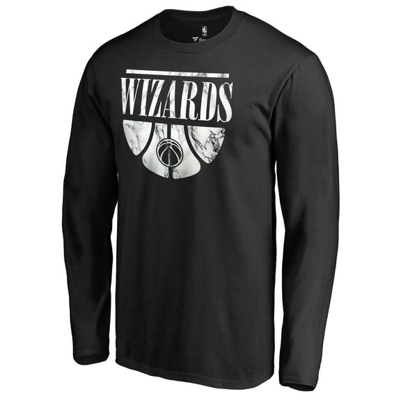 Men's Black Washington Wizards Buckets Long Sleeve T-Shirt