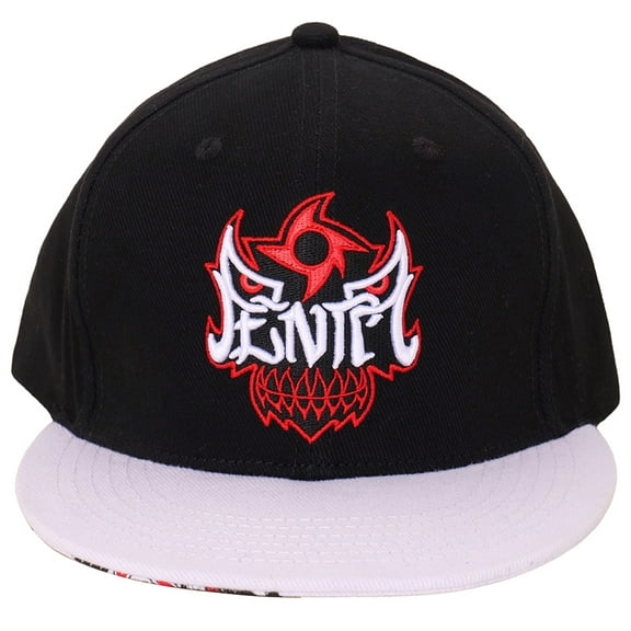 Men's Black/White Penta Mask Snapback Hat