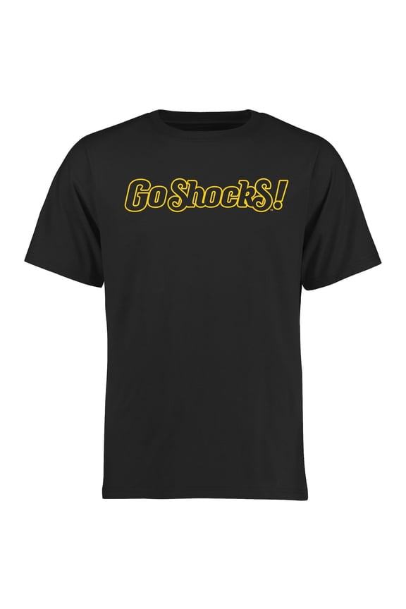 Men's Black Wichita State Shockers Alternate Logo One T-Shirt