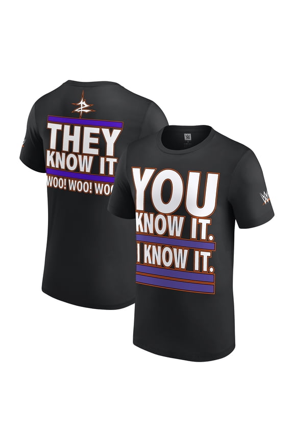 Men's Black Zack Ryder You Know It T-Shirt