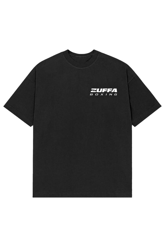 Men's Black Zuffa Boxing Round One T-Shirt