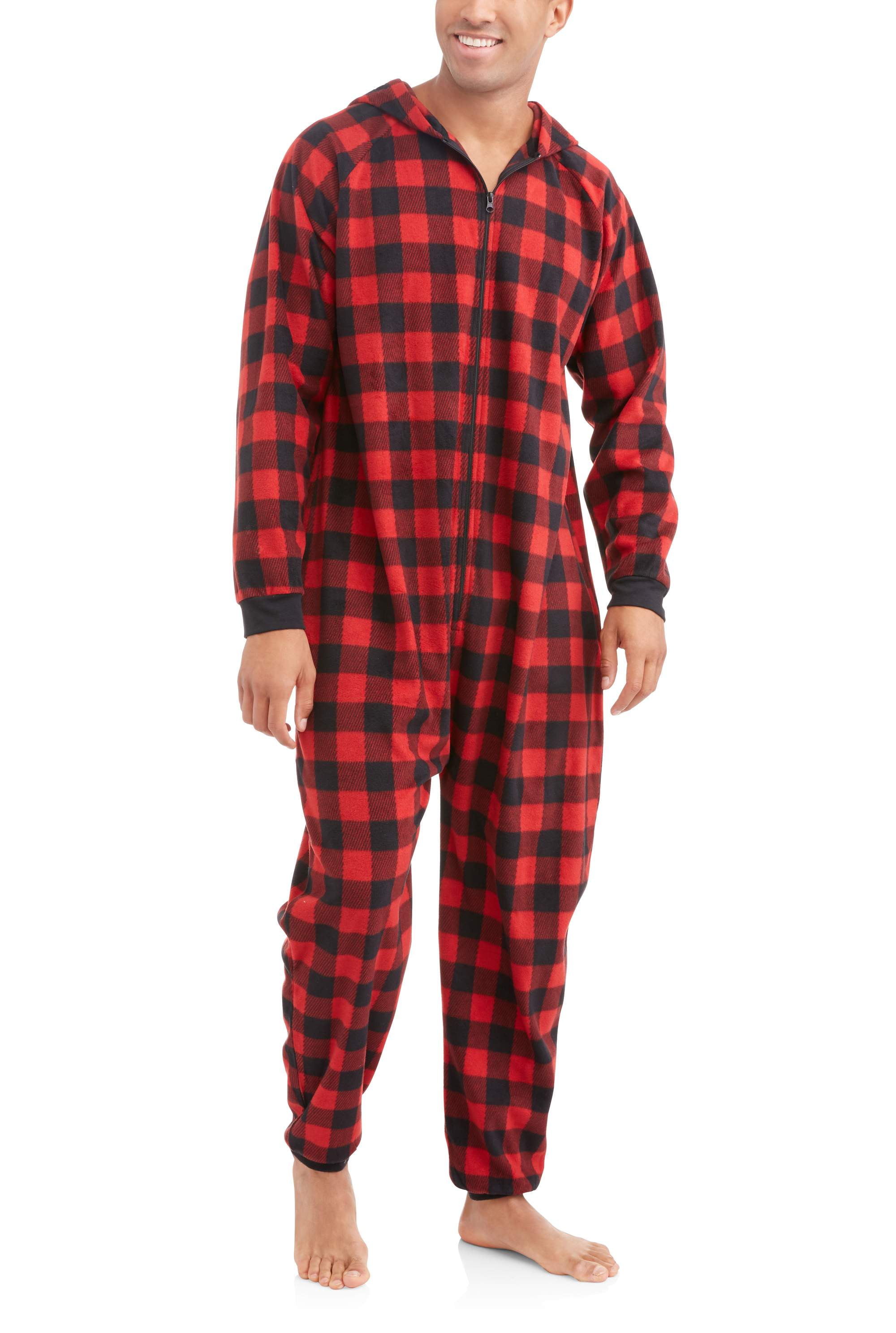 Men's Blanket Sleeper Unionsuit Onesie, up to size 2XL