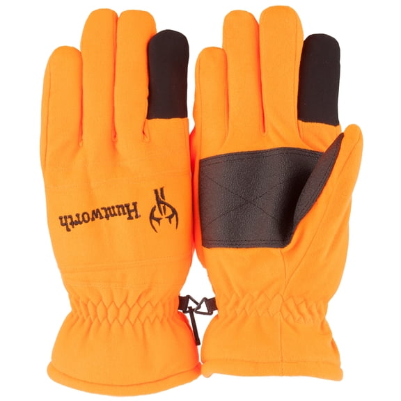 Men's Blaze Orange Insulated X-Large Hunting Gloves with Thinsulate