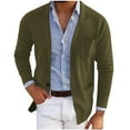 thumbnail image 1 of Men's Blazer Jacket Casual Business Suit Jackets Regular Fit Turn Down Collar Sports Coats, 1 of 5