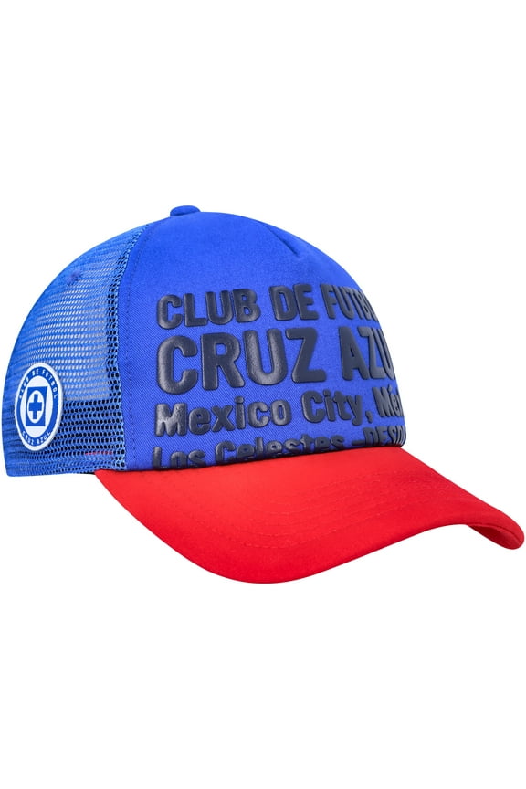 Men's Blue Cruz Azul Club Gold Adjustable Hat